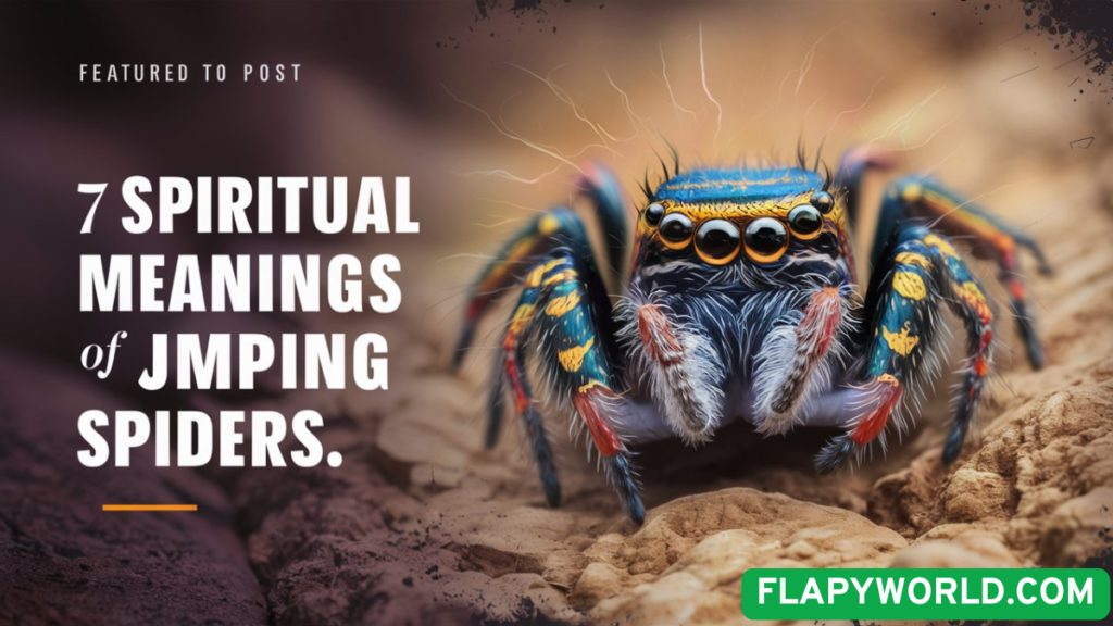 7 Spiritual Meanings of Jumping Spiders