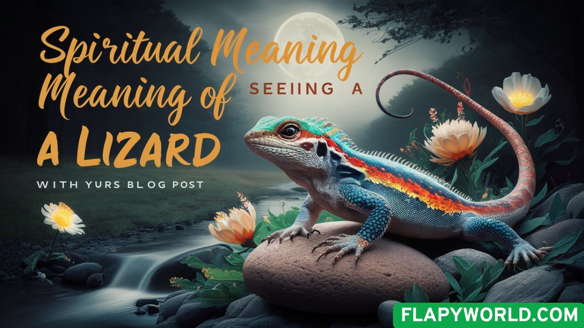 Spiritual Meaning of Seeing a Lizard