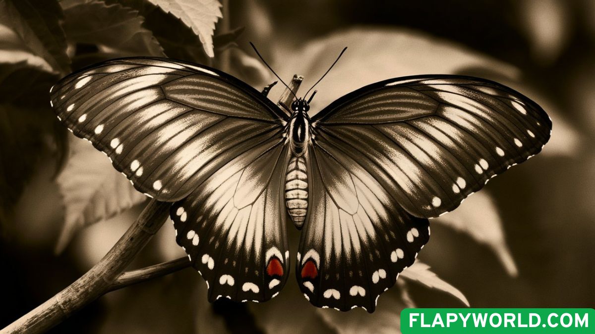 Black and White Butterfly Meaning