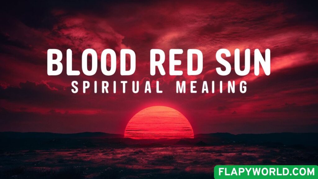 Blood Red Sun Spiritual Meaning