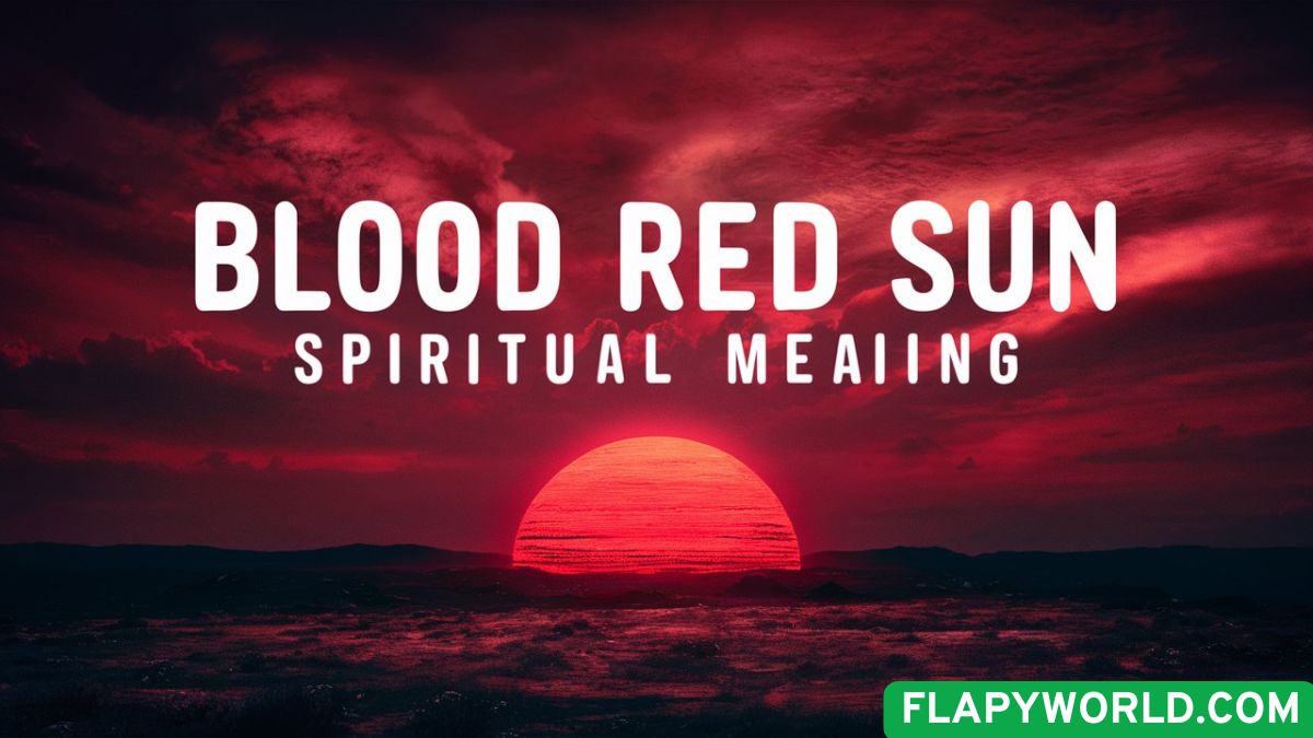 Blood Red Sun Spiritual Meaning