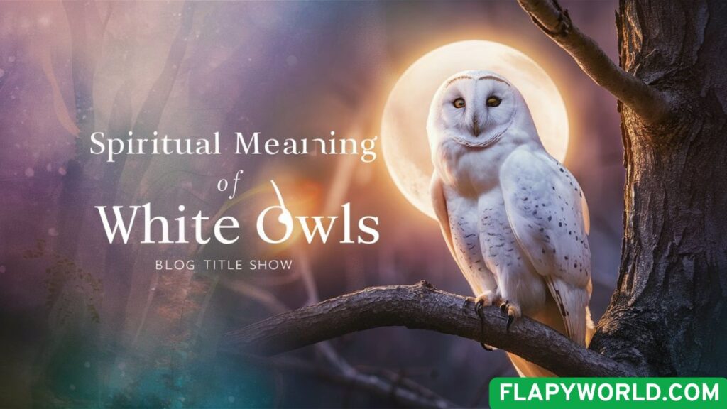 Spiritual Meaning of White Owls