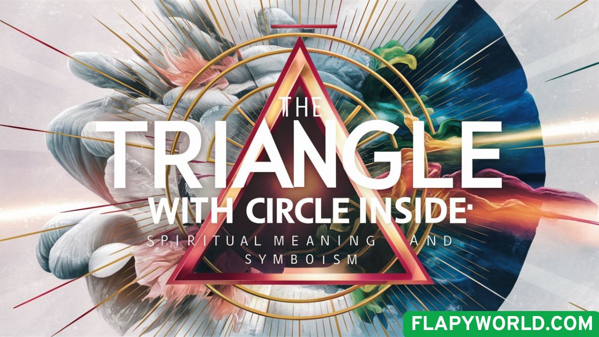The Triangle with Circle Inside Spiritual Meaning and Symbolism