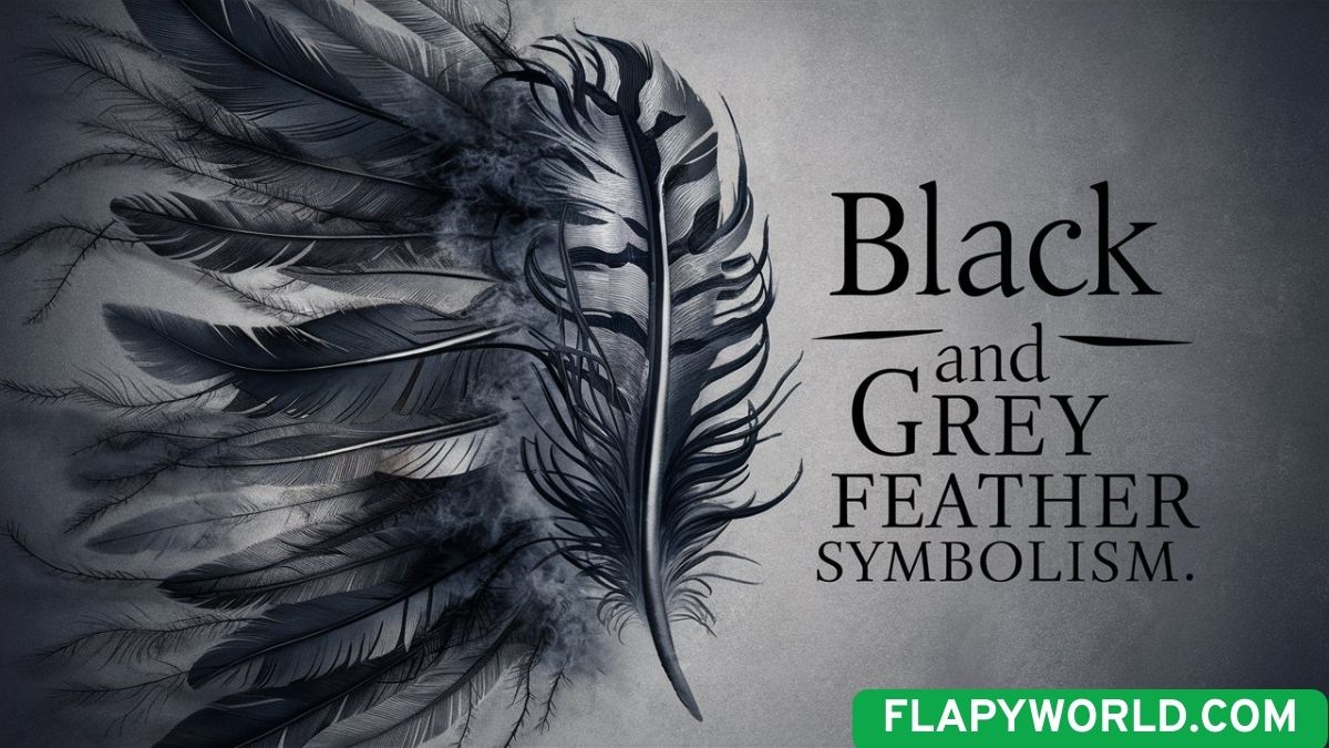 Black and Grey Feather Symbolism