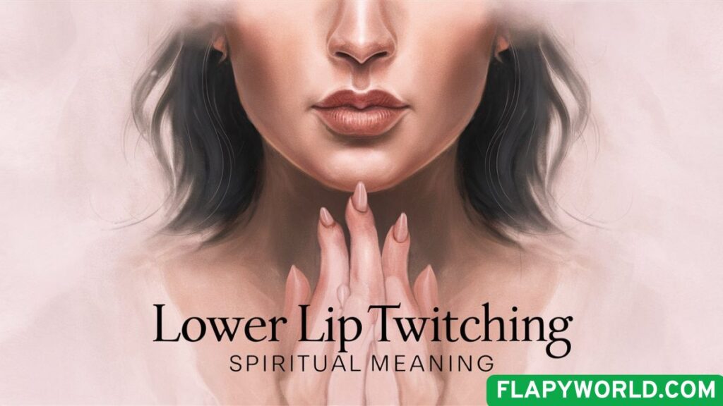 Lower Lip Twitching Spiritual Meaning