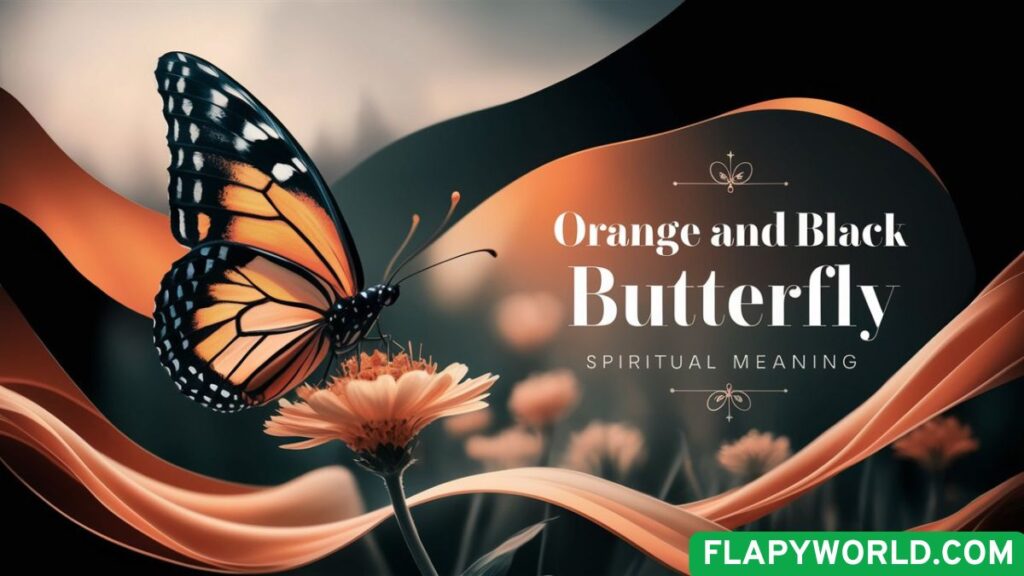 Orange and Black Butterfly Spiritual Meaning