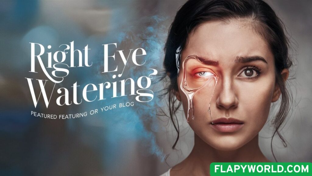 Right Eye Watering