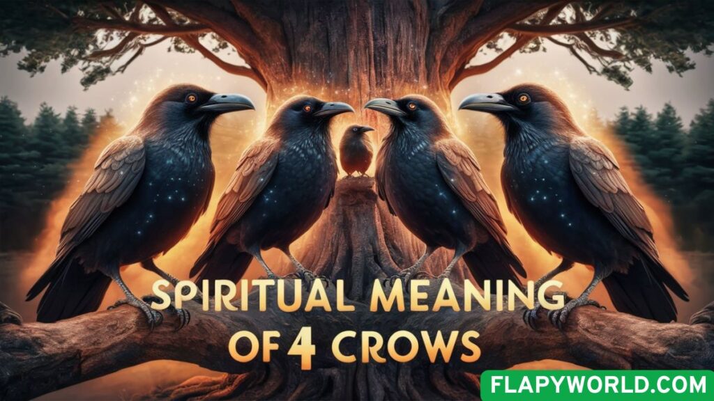 Spiritual Meaning of 4 Crows