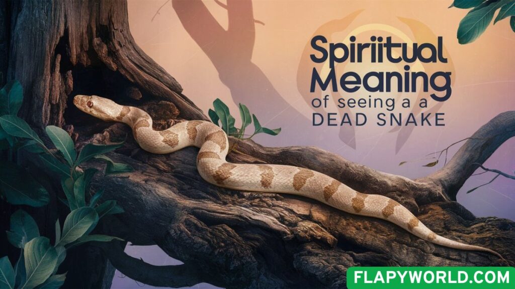 Spiritual Meaning of Seeing a Dead Snake