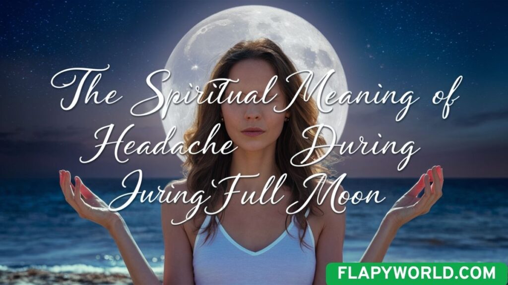 The Spiritual Meaning of Headache During Full Moon
