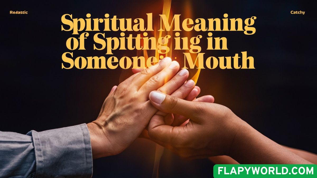 Spiritual Meaning of Spitting in Someone’s Mouth