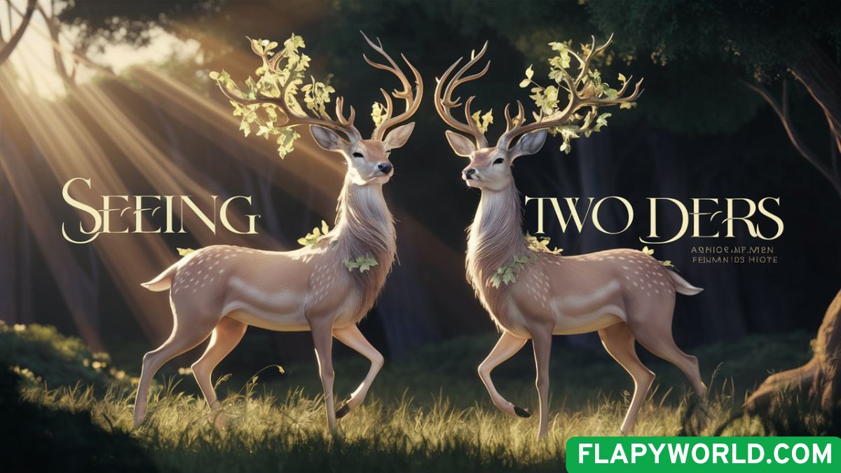 Seeing 2 Deers