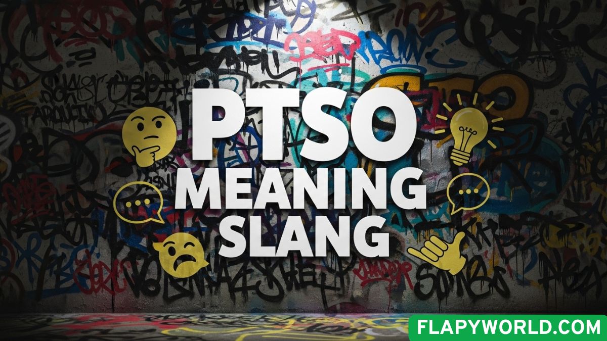 PTSO Meaning Slang