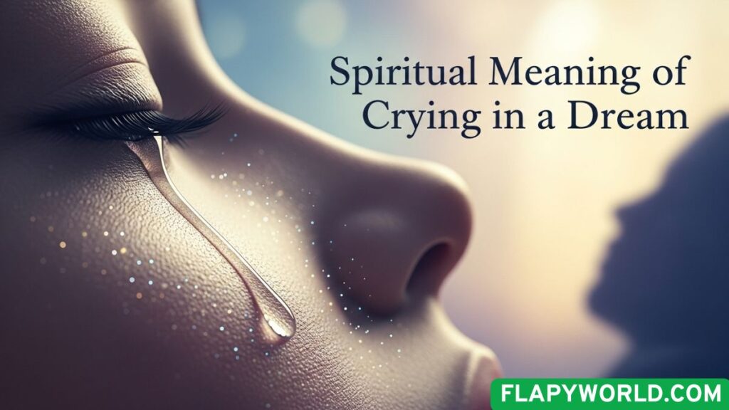 Spiritual Meaning of Crying in a Dream
