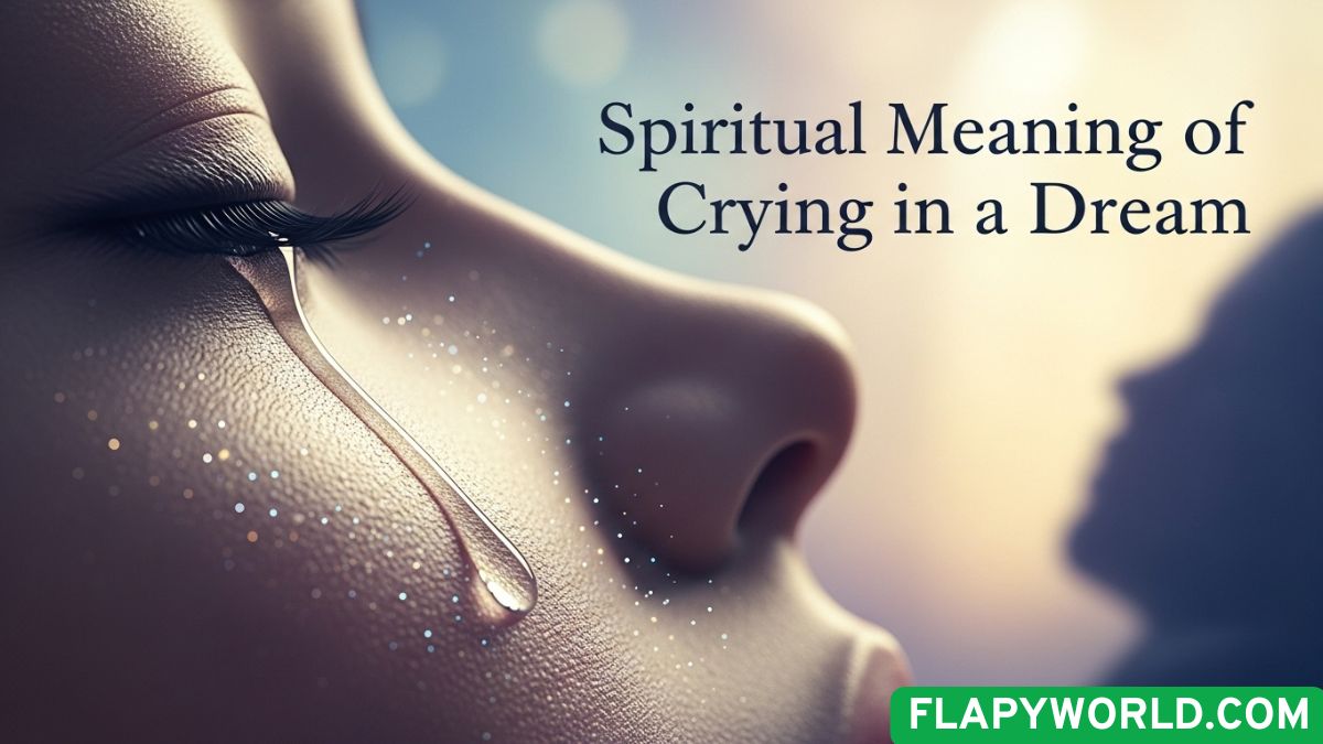 Spiritual Meaning of Crying in a Dream
