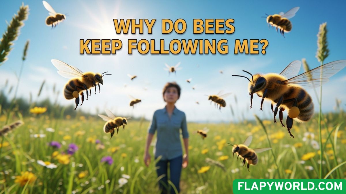 Why Do Bees Keep Following Me