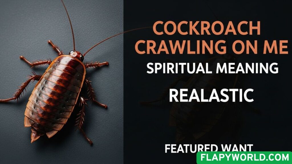 cockroach-crawling-on-me-spiritual-meaning