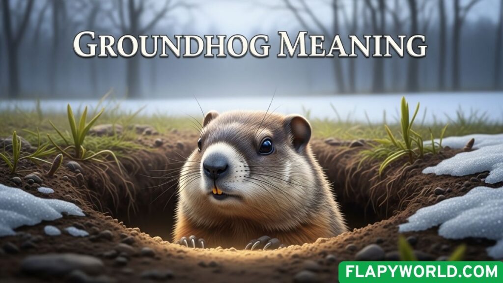 groundhog-meaning