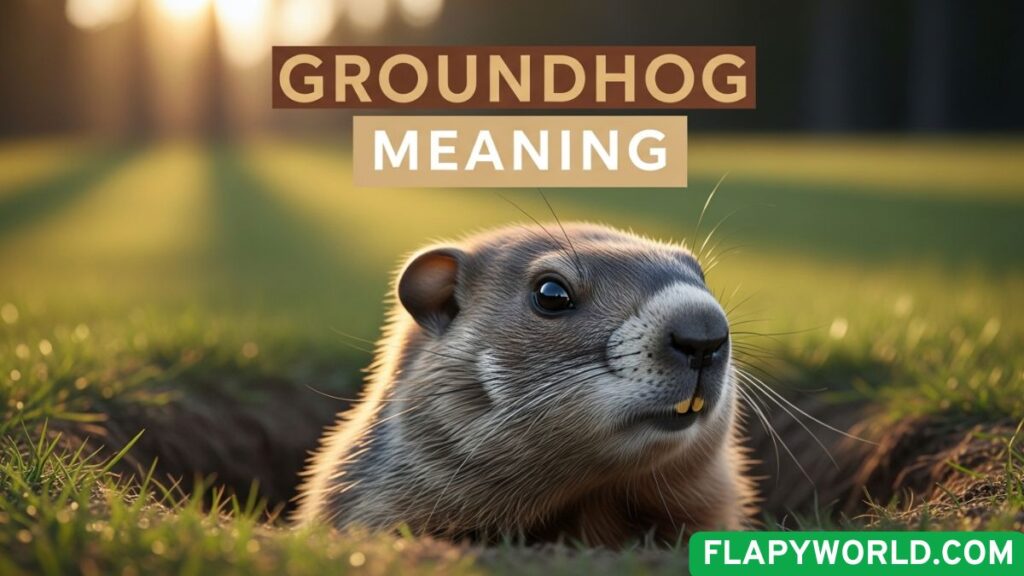 groundhog-meaning