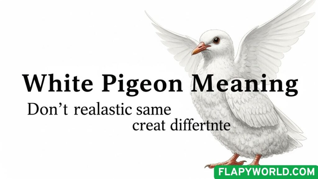 white-pigeon-meaning